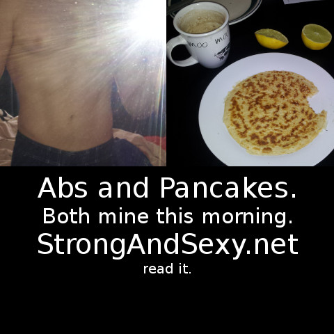 How to have your abs and pancakes too